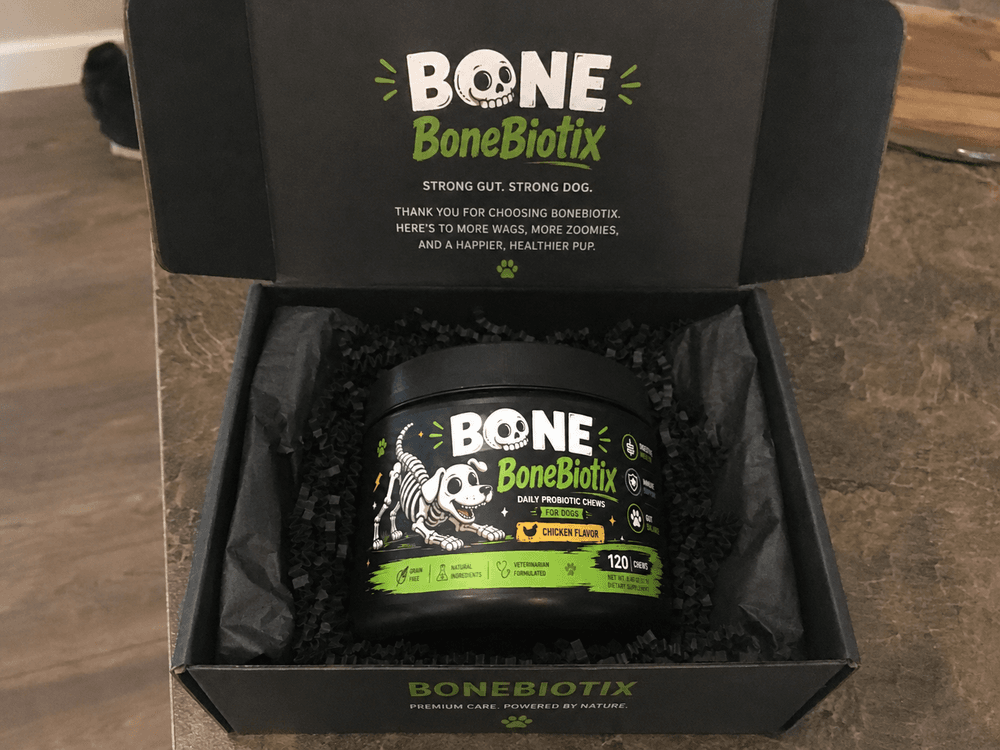 BoneBiotix product unboxing