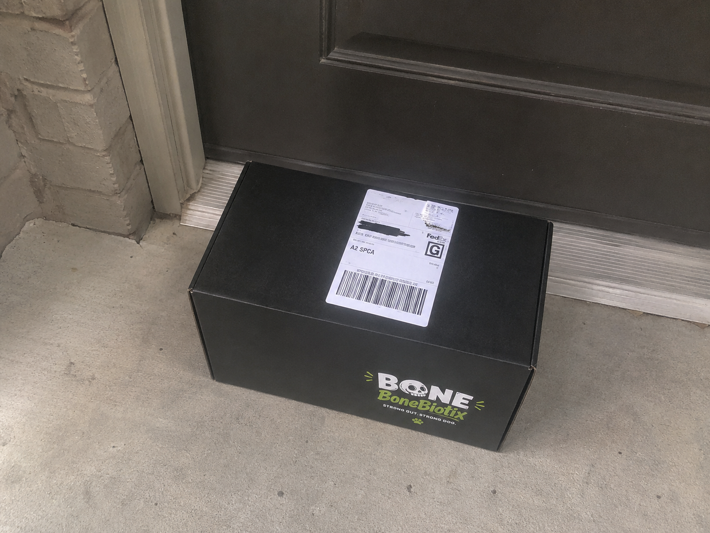 BoneBiotix delivery at doorstep