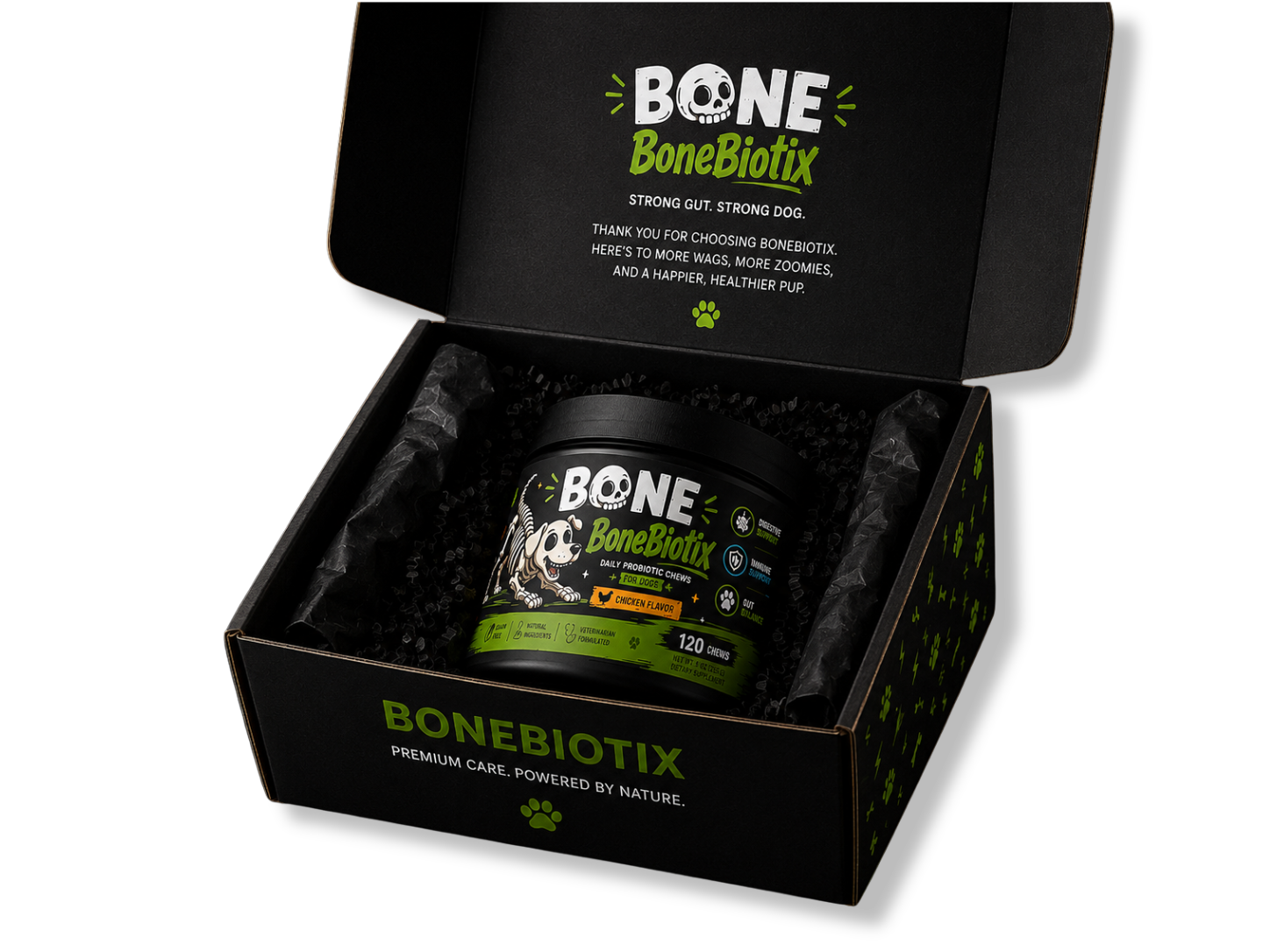 BoneBiotix Premium Packaging